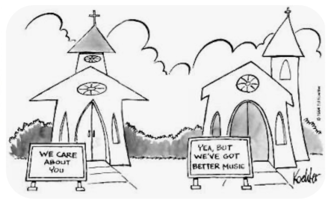 True church vs false church